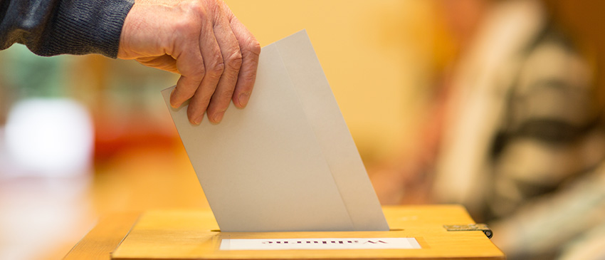 Bundestagswahl 2025, Wahlurne